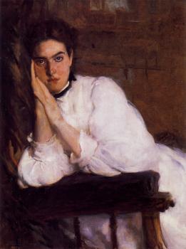 '... a diffused longing for an enlarged experience. She wanted something different, was impatient for something new, something more.... There was much in her that her life did not engage.' 'The Dreamer' by the American painter, Cecilia Beaux. Painted in 1894.