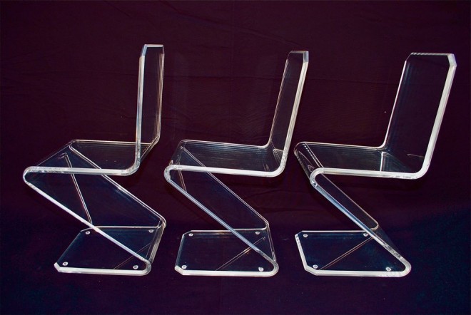 Lucite chair. 1960