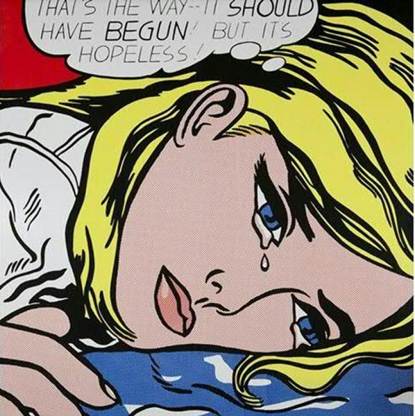 1960s Pop Art. Roy Lichtenstein