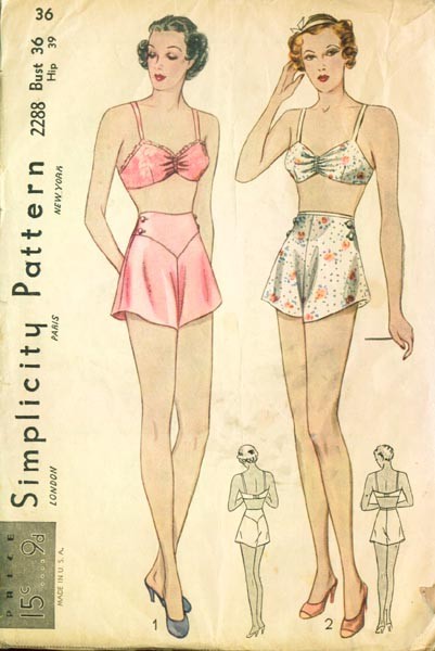 1930s underwear