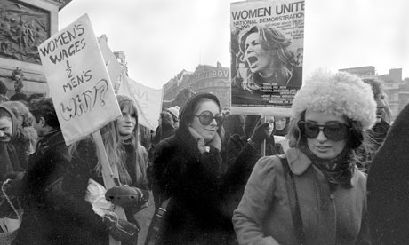 London's first Women's Liberation march 1971