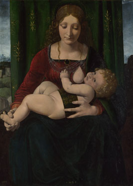 Rachel 'reminded him of Boltraffio's Madonna, a copy of which hung in his mother's bedroom at Langley Place'