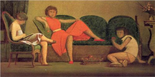 'Three Sister' by Balthus. Private Collection Paris