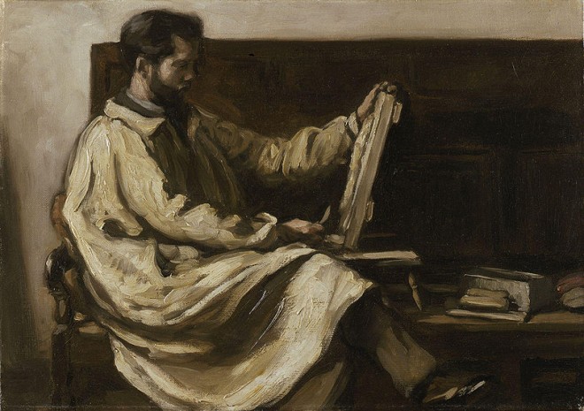 'Charles Holden, architect' by Benjamin Nelson National Portrait Gallery