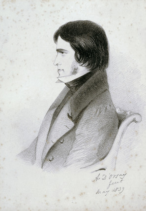 Thomas Carlyle 1839 by Alfred, Count d'Orsay