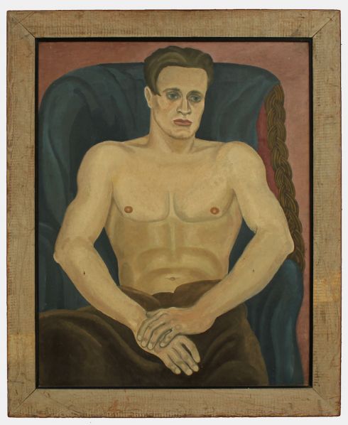 Stephen Tomlin by John Banting. 1925. Radev Collection. Julia Strachey said that, though she loved him, 'no-one could live with him.'