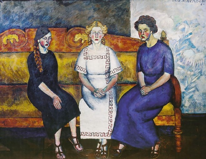 three-sisters-on-the-couch-portrait-of-n-samoilova-l-samoilova-and-e-samoilova-1911