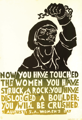 On 9 August 1956, 20 000 women staged a march on the Union Buildings in Pretoria to protest against the proposed amendments to the Urban Areas Act (commonly known as the pass laws) of 1950. Those who were working for Whites as nannies were carrying their white charges with them.