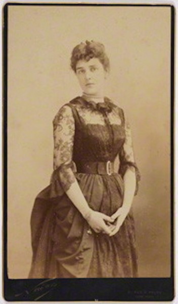 NPG P499; Jeanette ('Jennie') Churchill (nÈe Jerome), Lady Randolph Churchill by Nadar (Gaspard FÈlix Tournachon)