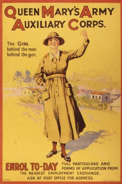 queen mary army poster