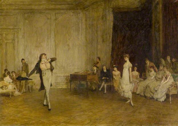'Her First Dance' by William Quiller Orchardson. 1884/89. Dundee Art Galleries and Museums
