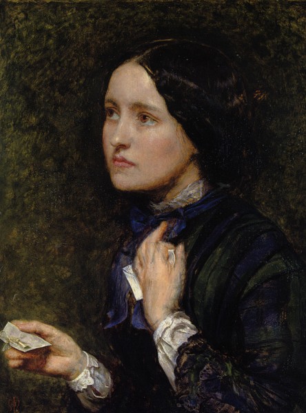 'Wedding Cards' by John Everett Millais