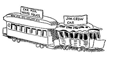 Jim crow cartoon