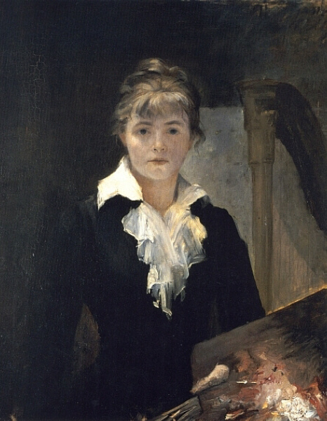 Marie Bashkirtseff. Self-portrait. 1880. 