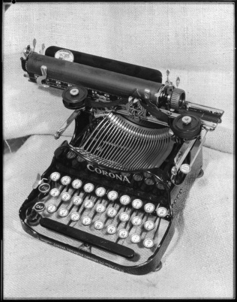 Katherine Mansfield's typewriter