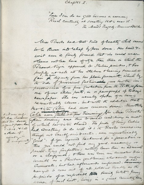 eliot george manuscript 067049