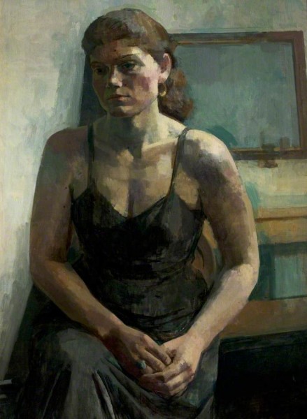 Ilse Madelene R. by Lawrence Gowing. 1953. Nottingham Castle Museum and Art Gallery