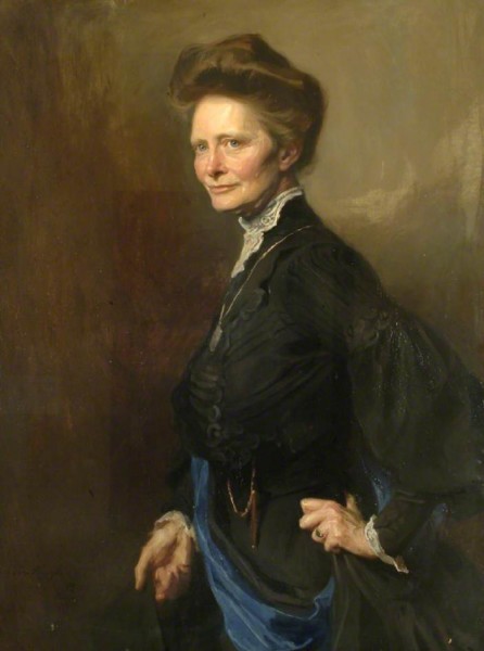 Dame Emily Penrose, Principal of Somerville College 1907-1926 by Philip de Laszlo (Royal Holloway, University of London). Emily Penrose laid great store by proper social conduct.