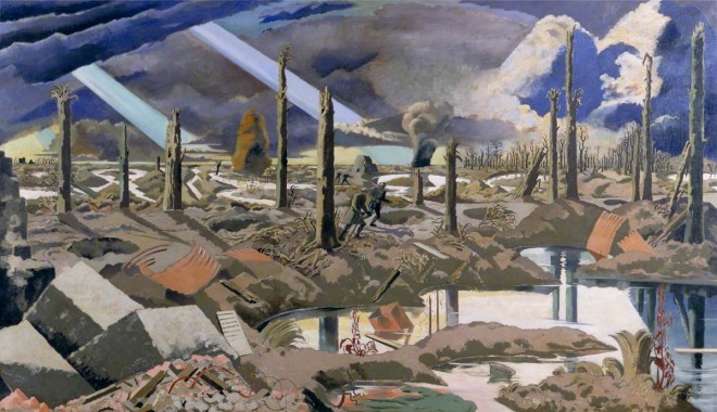 Nash, Paul, 1889-1946; The Menin Road