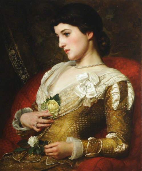 Poynter, Edward John, 1836-1919; Mrs Langtry (1853-1929)