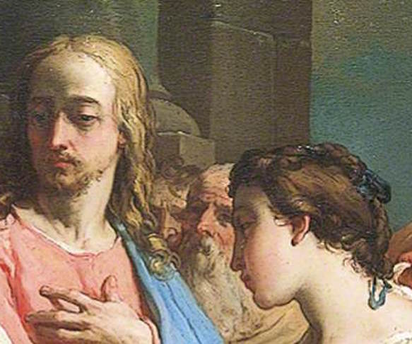 Gandolfi, Gaetano, 1734-1802; Christ and the Woman Taken in Adultery