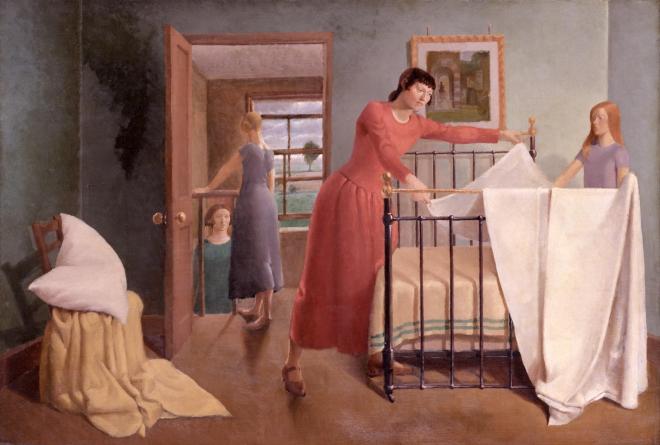 Any Morning exhibited 1929 by Margaret Barker born 1907