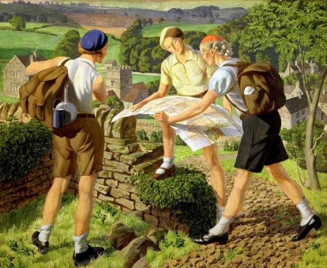 Tucker, James Walker, 1898-1972; Hiking