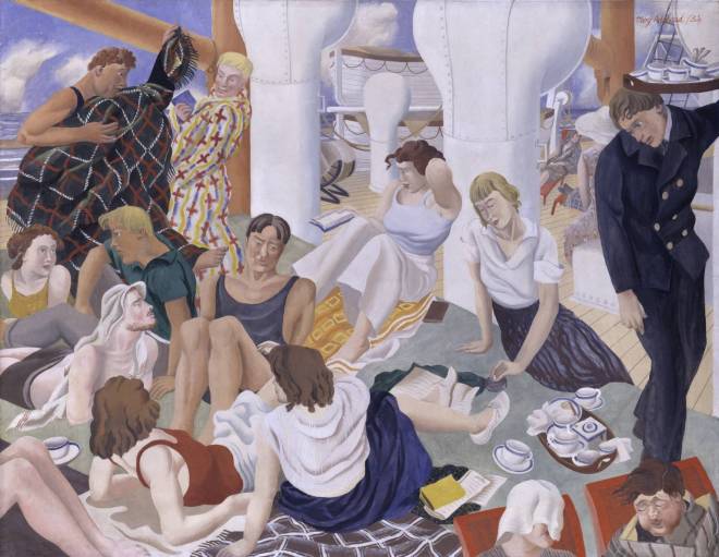 The Cruise 1934 by Mary Adshead 1904-1995
