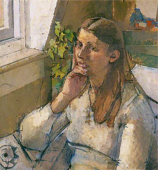 william coldstream girl reflecting