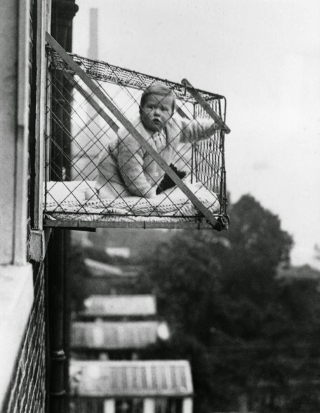 Even the urban baby, with neither pram nor garden, could benefit from the fresh air.