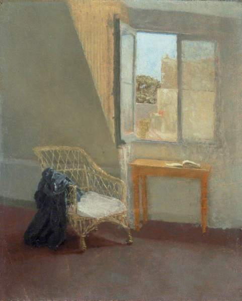 "A Corner of the Artist's Room in Paris" by Gwen John. National Museum Wales