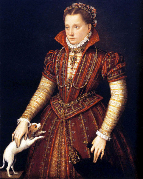 5 Lavinia Fontana (1552-1614)  Portrait of a Noblewoman