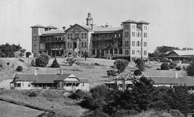 Auckland Mental Hospital where Robin Hyde had her own writing room.