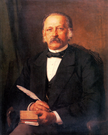 Theodor Fontane,1883 by Carl Breitbach