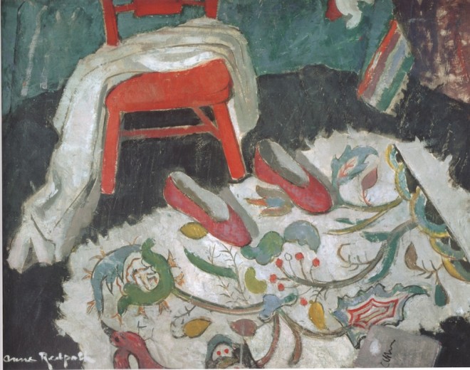 Edinburgh Anne Redpath 'The Indian Rug (Red Slippers)' 1942