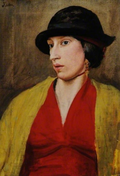 "Mrs Randolph Schwabe" by Augustus John. University of Hull Art Collection