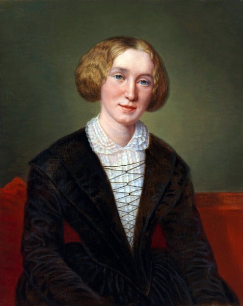 George_Eliot,_por_François_D'Albert_Durade