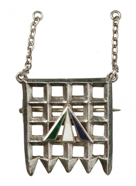 Holloway brooch designed by Sylvia Pankhurst